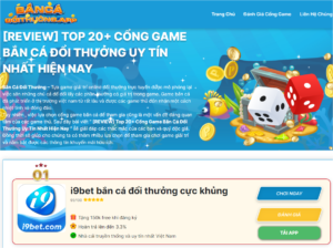 bắn cá đổi thưởng